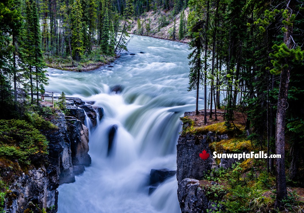 Best Months to View Sunwapta Falls